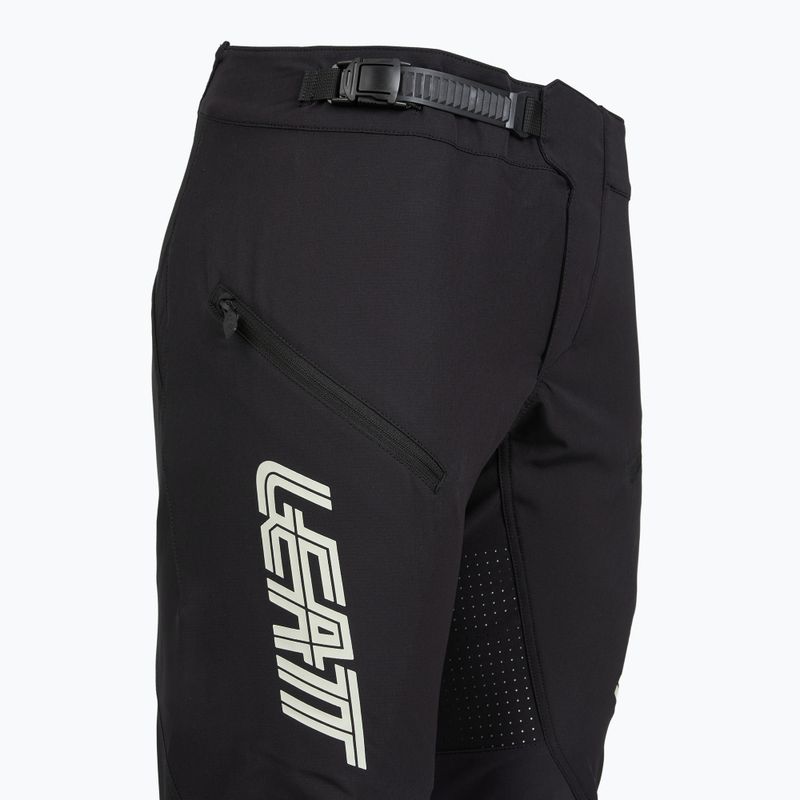Pantaloni da ciclismo da donna Leatt MTB Gravity 3.0 race black 3