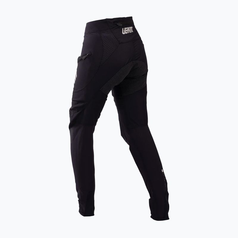Pantaloni da ciclismo da donna Leatt MTB Gravity 3.0 race black 2