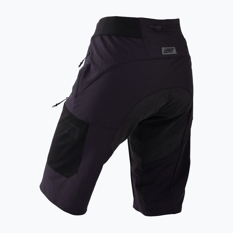 Pantaloncini da ciclismo da donna Leatt MTB Gravity 2.0 ghost black 2