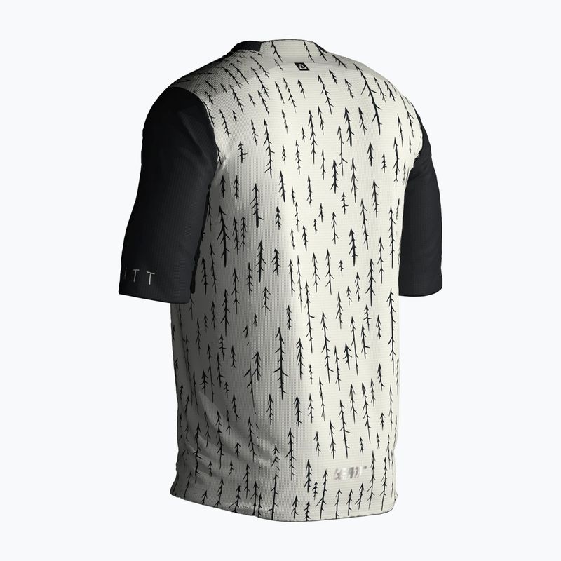 Maglia da ciclismo junior Leatt MTB Gravity 4.0 Jr white trails 2