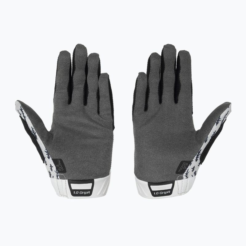Guanti da ciclismo per bambini Leatt MTB 1.0 GripR Jr trails white 3
