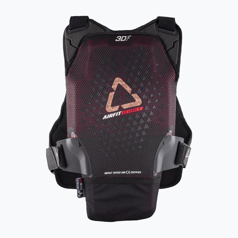 Felpa da ciclismo donna Leatt Chest Protector 3DF AirFit Evo black 2