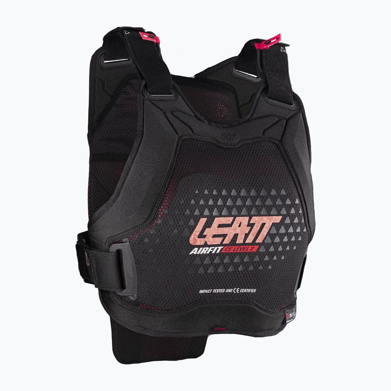 Felpa da ciclismo donna Leatt Chest Protector 3DF AirFit Evo black 3
