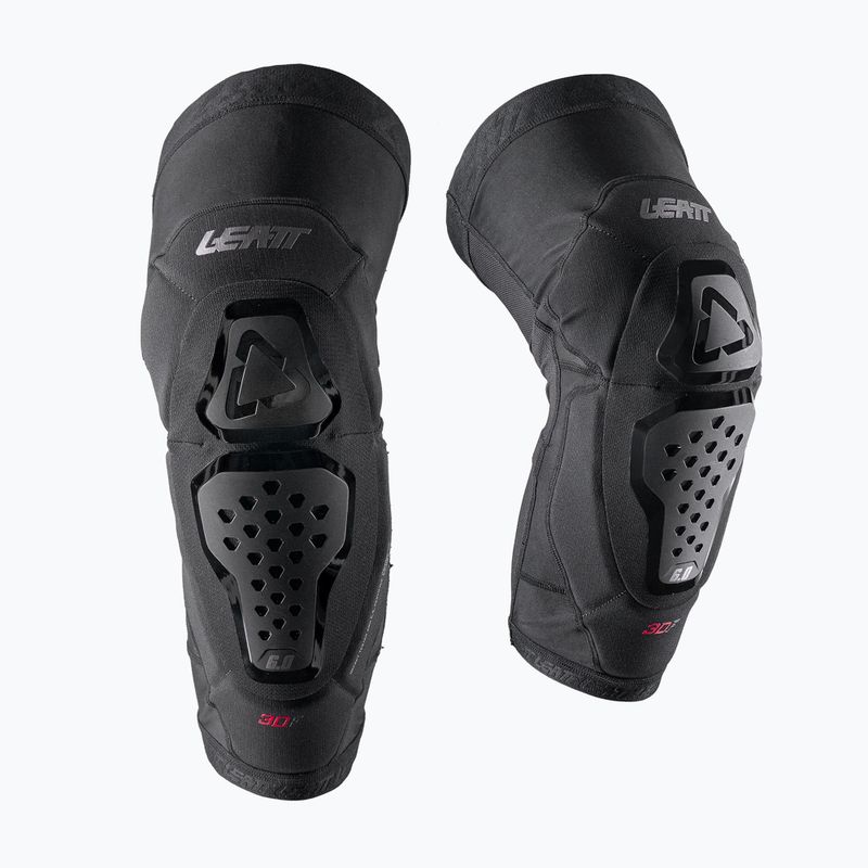 Ginocchiere da ciclismo per ginocchia Leatt Knee Guard 6.0 Evo black 3