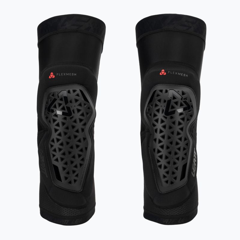 Ginocchiere da ciclismo per le ginocchia Leatt FlexMesh black