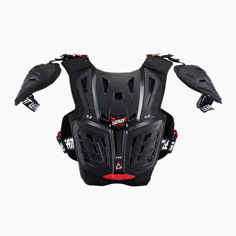 Paracolpi da bicicletta per bambini Leatt 4.5 Pro nero/rosso 8