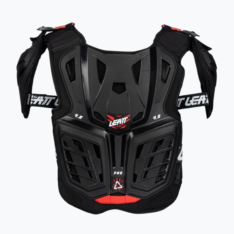 Paracolpi da bicicletta per bambini Leatt 4.5 Pro nero/rosso 2