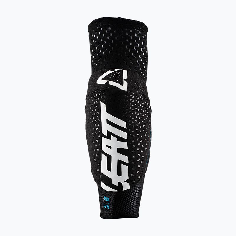 Protezioni per gomiti Leatt 3DF 5.0 Mini bianco/nero per bici da bambino 3