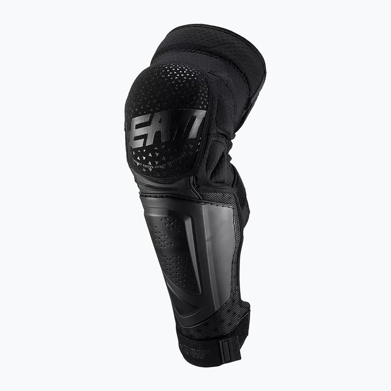 Protezioni Leatt 3DF Hybrid EXT nere per ginocchia e tibie da bicicletta 3
