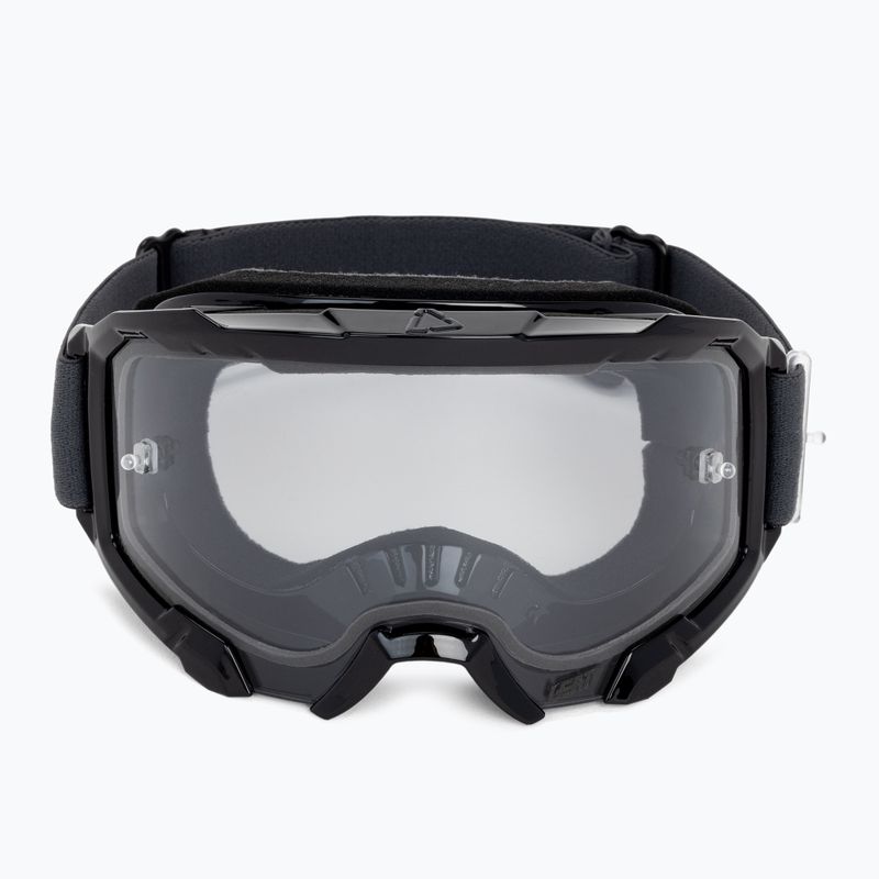 Occhiali da ciclismo Leatt Velocity 4.5 nero/grigio chiaro 2