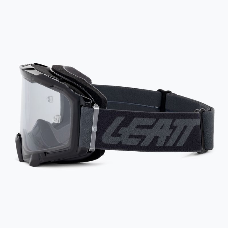 Occhiali da ciclismo Leatt Velocity 4.5 nero/grigio chiaro 4
