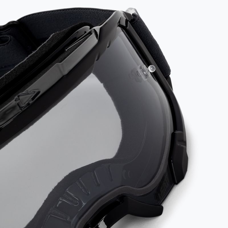Occhiali da ciclismo Leatt Velocity 4.5 nero/grigio chiaro 5