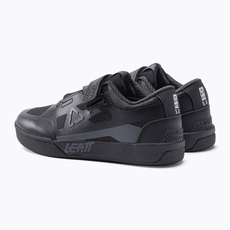 Scarpe da ciclismo MTB da uomo Leatt 5.0 Clip granito 3