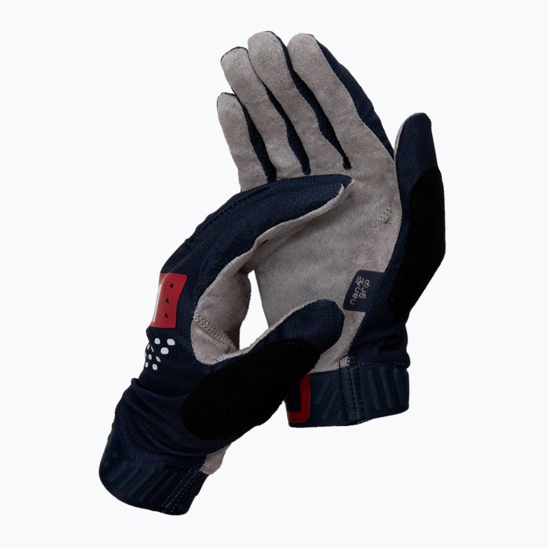 Guanti da ciclismo Leatt MTB 2.0 X-Flow in onice