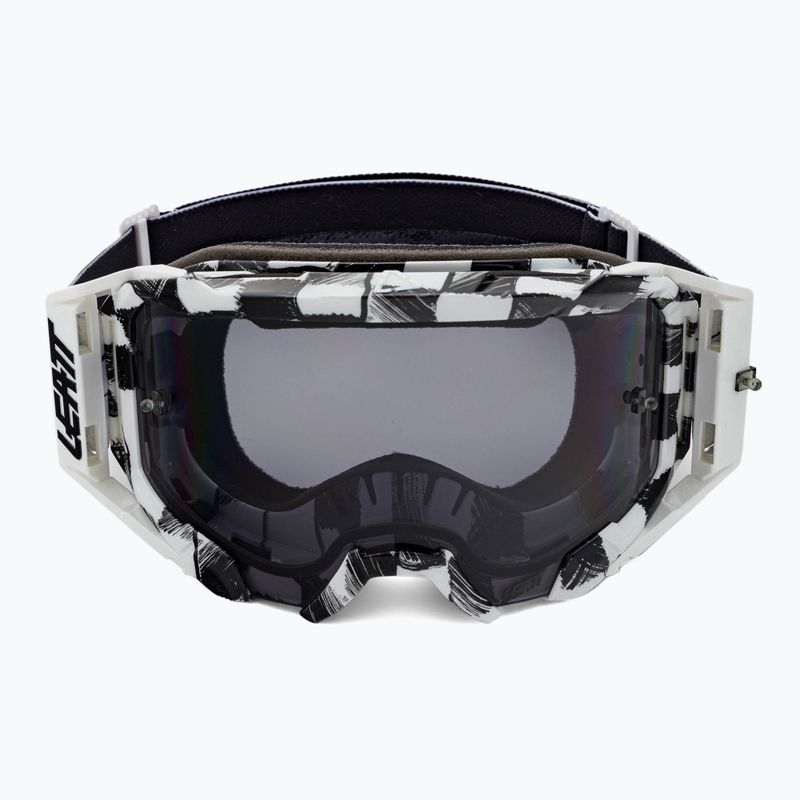 Occhiali da bici Leatt Velocity 5.5 checker smoke 2