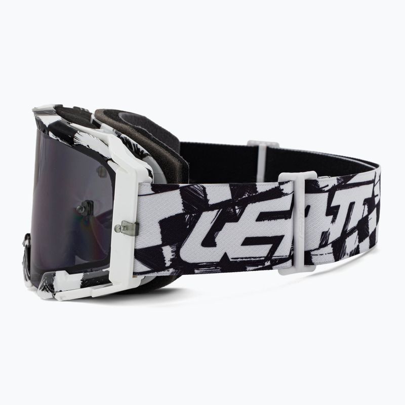 Occhiali da bici Leatt Velocity 5.5 checker smoke 4