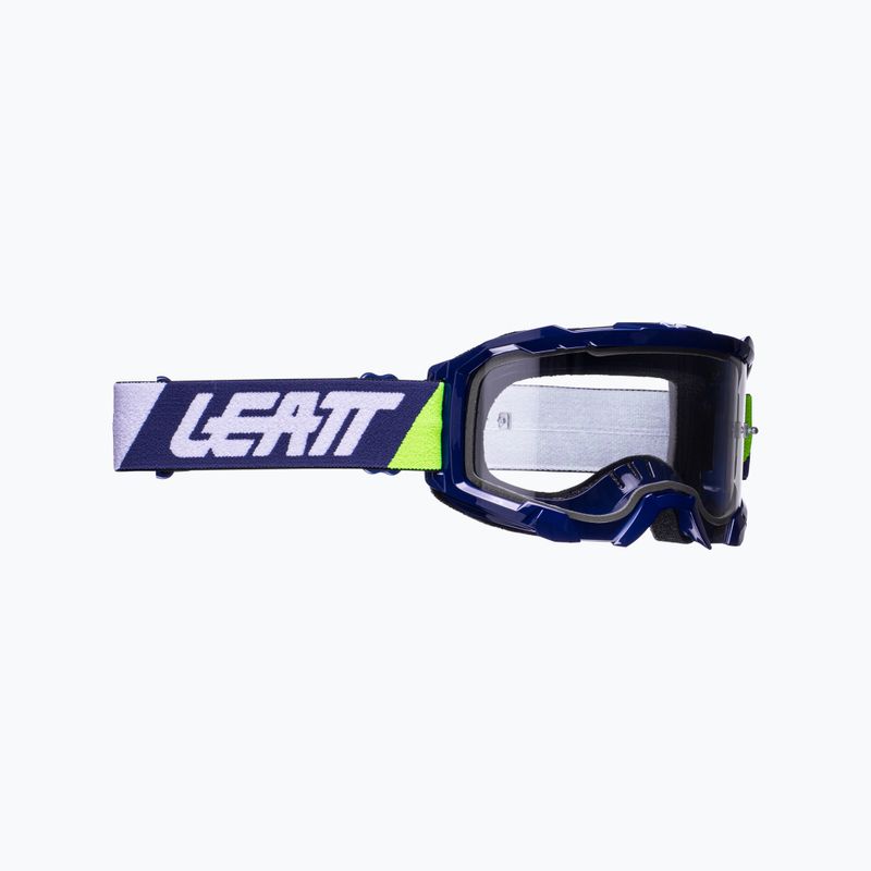 Occhiali da ciclismo Leatt Velocity 4.5 v22 blu trasparente 6