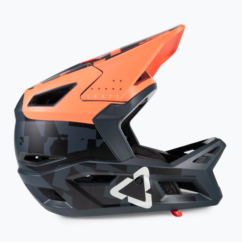 Casco Leatt MTB 4.0 Gravity bike V22 coral 3