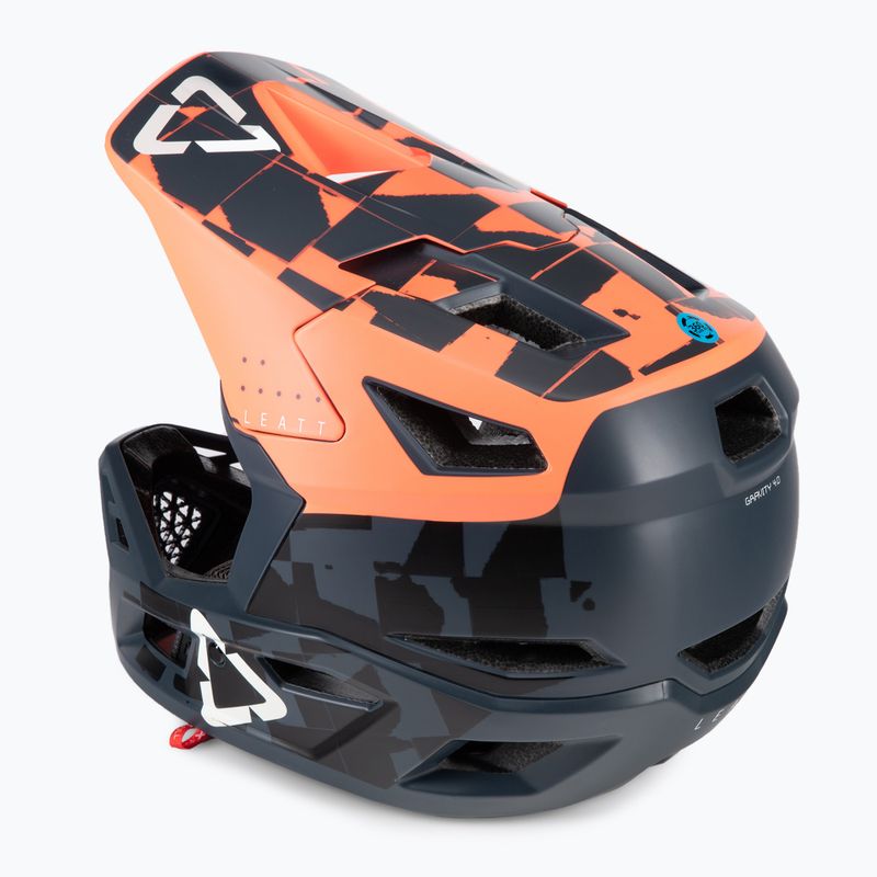 Casco Leatt MTB 4.0 Gravity bike V22 coral 4