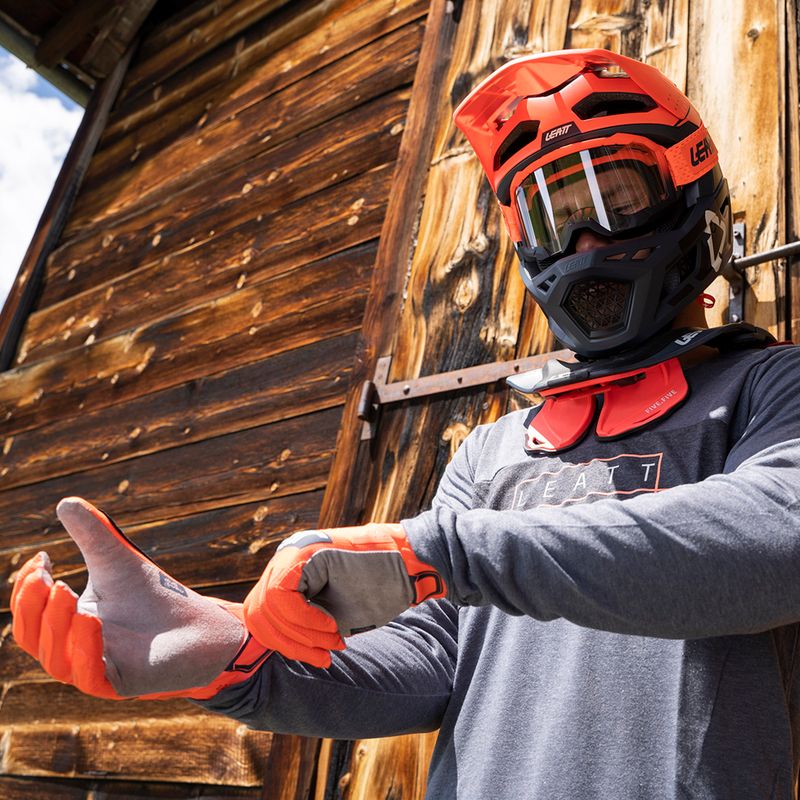 Casco Leatt MTB 4.0 Gravity bike V22 coral 8