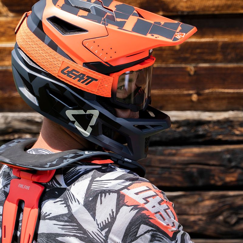 Casco Leatt MTB 4.0 Gravity bike V22 coral 9
