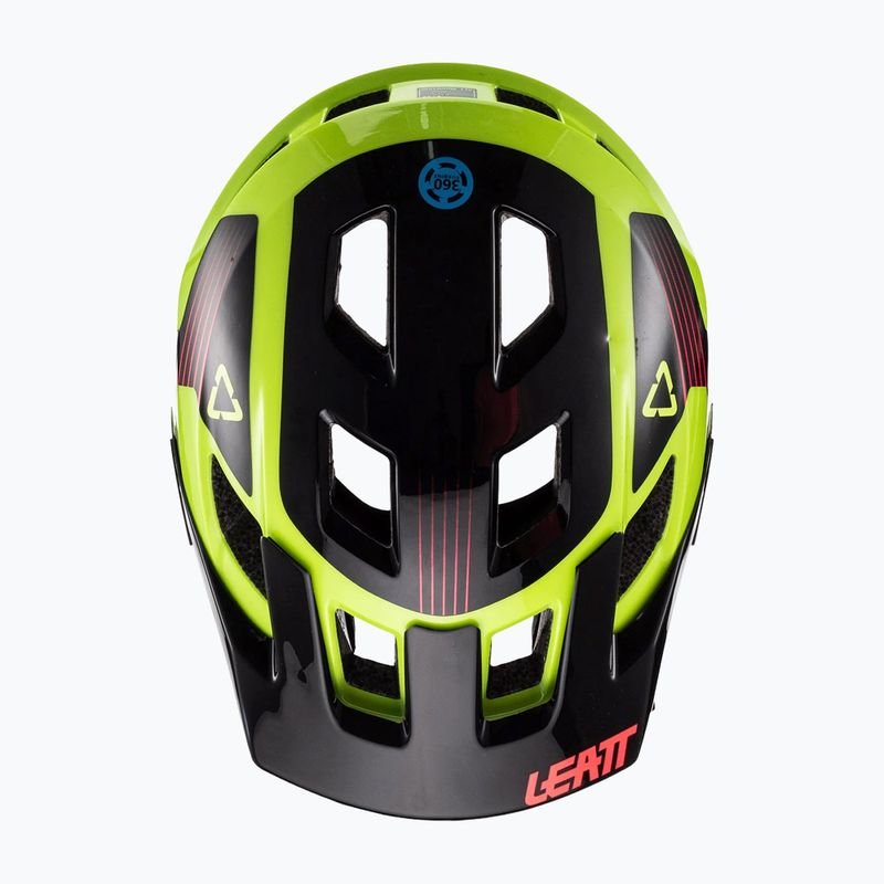Casco bici per bambini Leatt MTB AllMtn 1.0 V22 Jr lime 5
