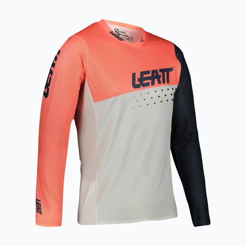 Leatt MTB Gravity 4.0 ciclismo uomo manica lunga corallo