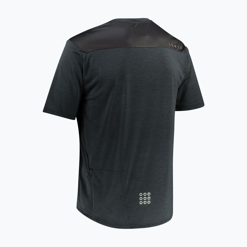 Maglia ciclismo Leatt MTB Trail 1.0 uomo nero 3
