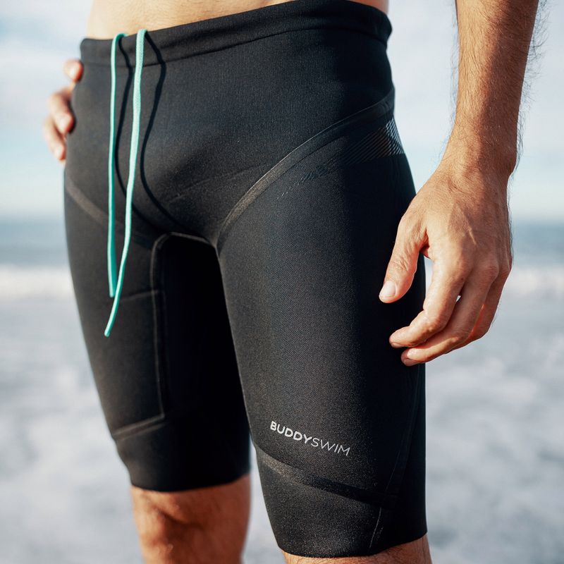 BuddySwim Floating Trilaminate Warmth pantaloncini in neoprene 5/3 mm nero 5