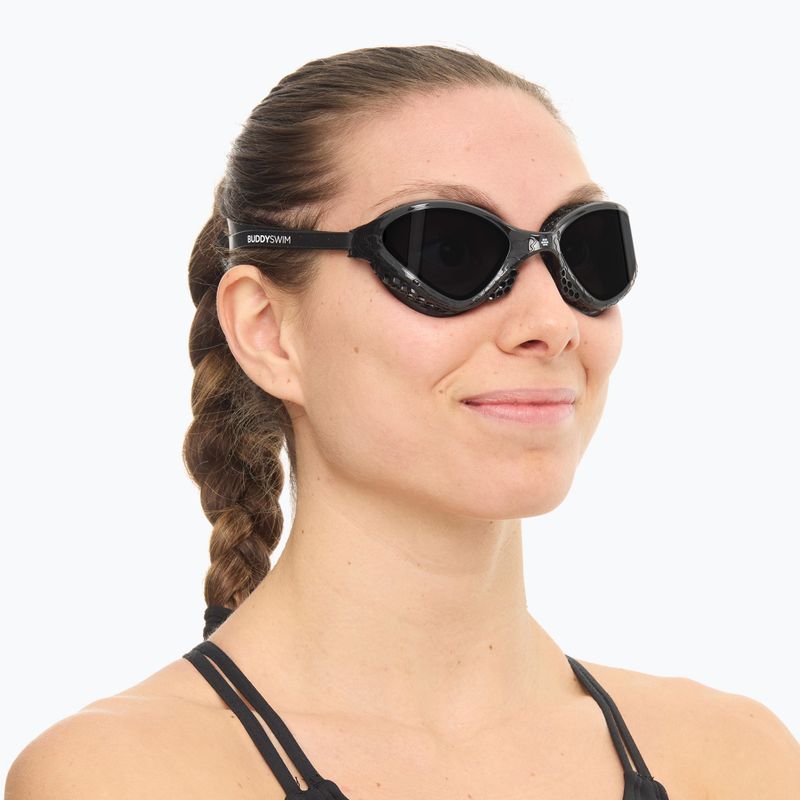 Occhiali da nuoto BuddySwim Ozean nero / fumo 3