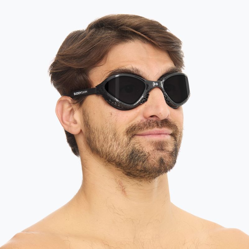 Occhiali da nuoto BuddySwim Ozean nero / fumo 4