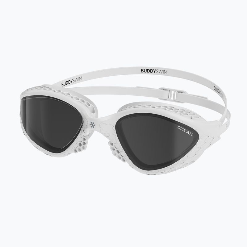 Occhiali da nuoto BuddySwim Ozean bianco / fumo