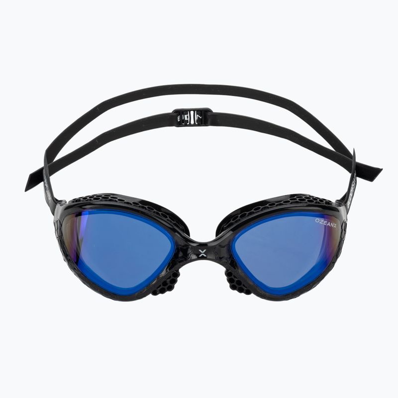 Occhiali da nuoto BuddySwim OzeanX Mirror nero / blu 2