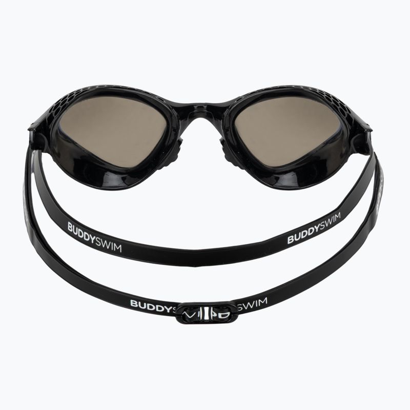 Occhiali da nuoto BuddySwim OzeanX Mirror nero / blu 4