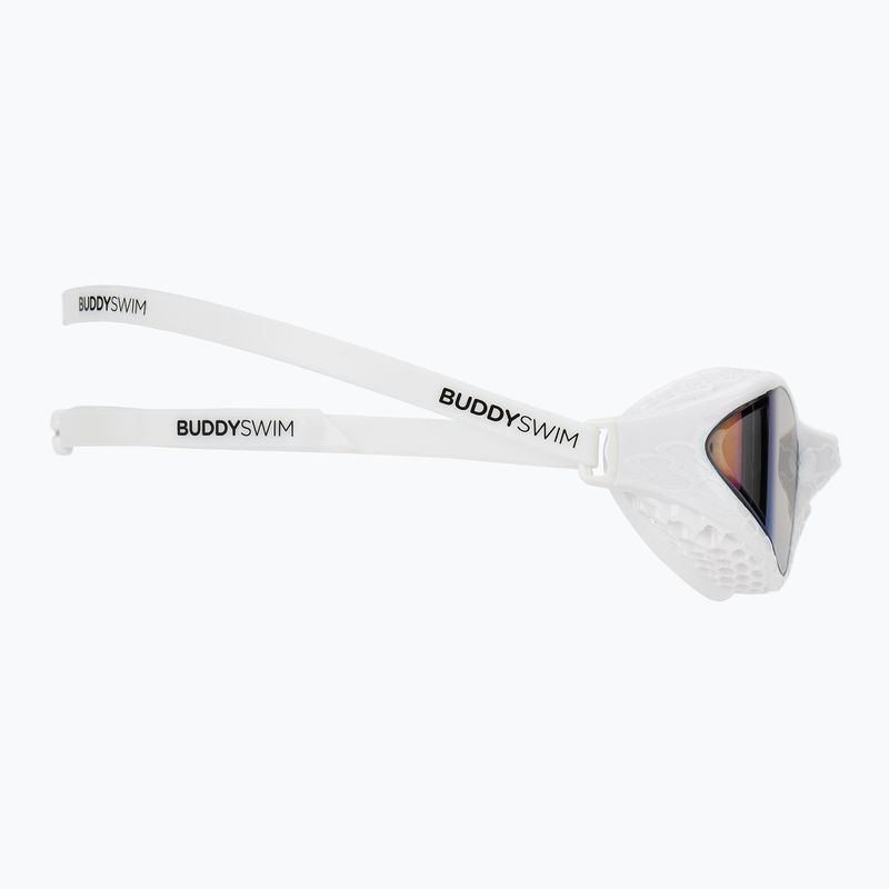 Occhiali da nuoto BuddySwim OzeanX Mirror bianco/blu 3