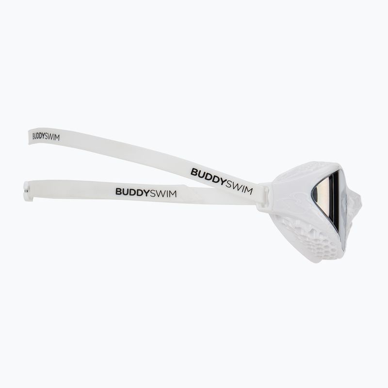 Occhiali da nuoto BuddySwim OzeanX Mirror bianco / argento 3