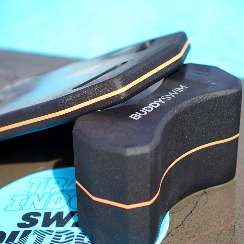 Tavola da surf BuddySwim Pull Buoy black/orange 5