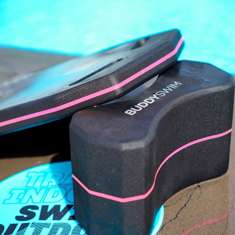 Tavola da surf BuddySwim Pull Buoy black/pink 5