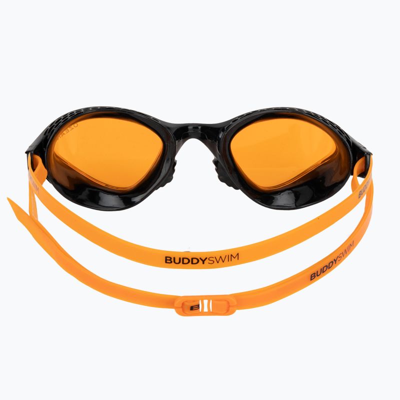 Occhialini da nuoto BuddySwim Ozean black/orange/orange 4