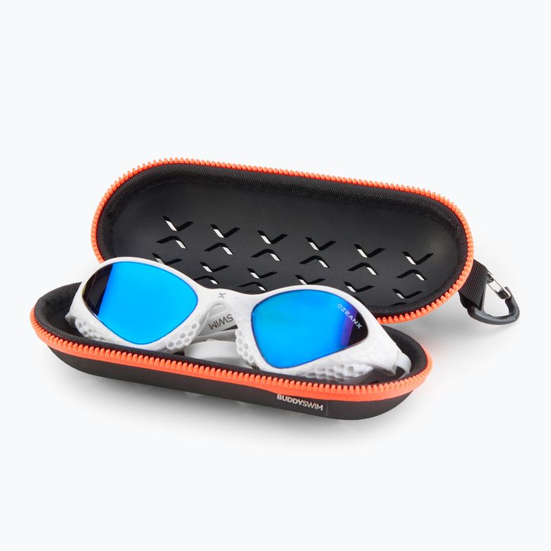 Custodia per occhialini da nuoto BuddySwim EVA Goggle Case black/orange 2