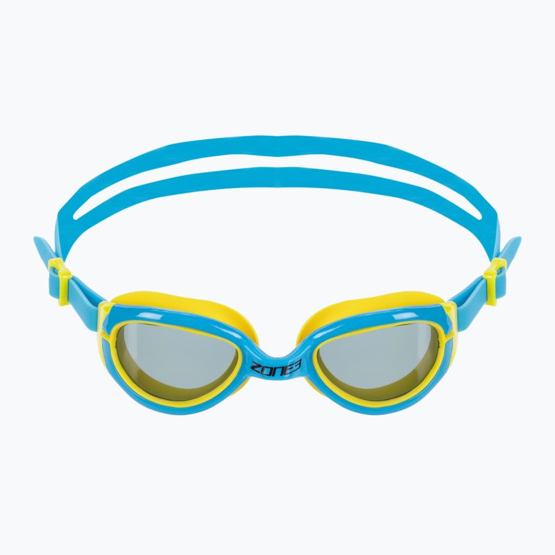 Occhiali da nuoto ZONE3 Aquahero blu/giallo/chiaro 2