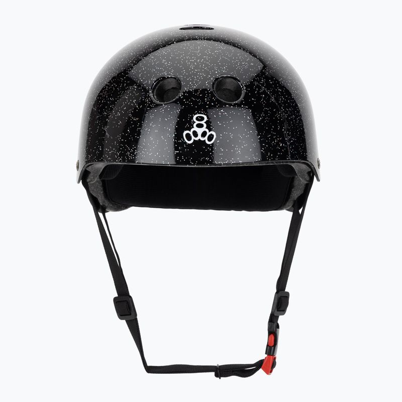 Triple Eight The Certified Sweatsaver casco nero glitterato 2
