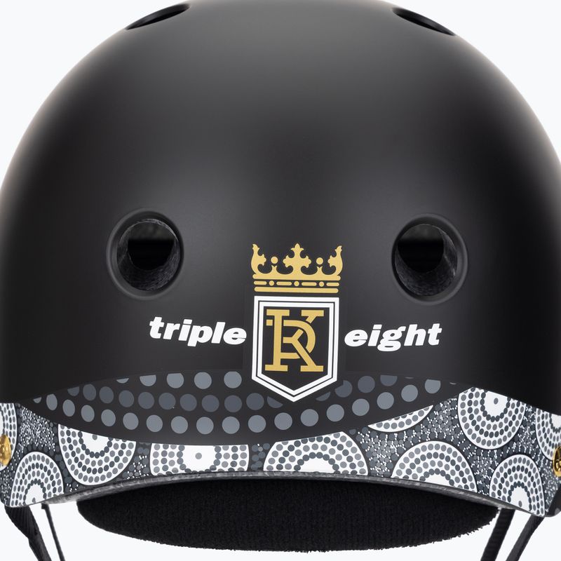Casco Triple Eight Deep Cover Keegan Palmer black keegan 7