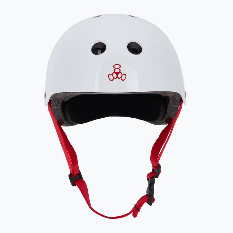 Casco per bambini Triple Eight Little Tricky bianco 2