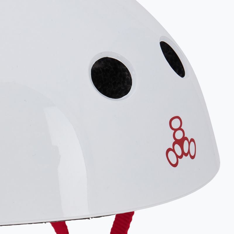 Casco per bambini Triple Eight Little Tricky bianco 7