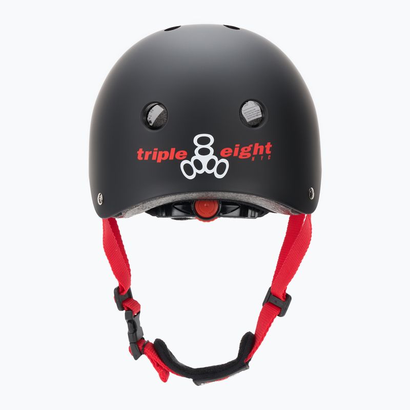 Casco Triple Eight Lil 8 Youth nero opaco 4