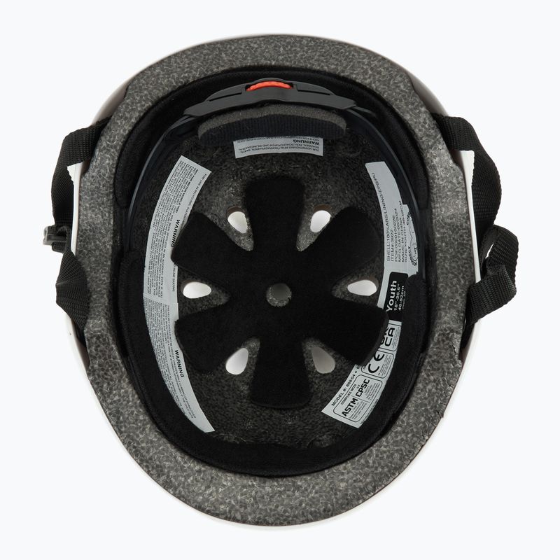 Casco da bambino Triple Eight Lil 8 Youth bianco lucido 5