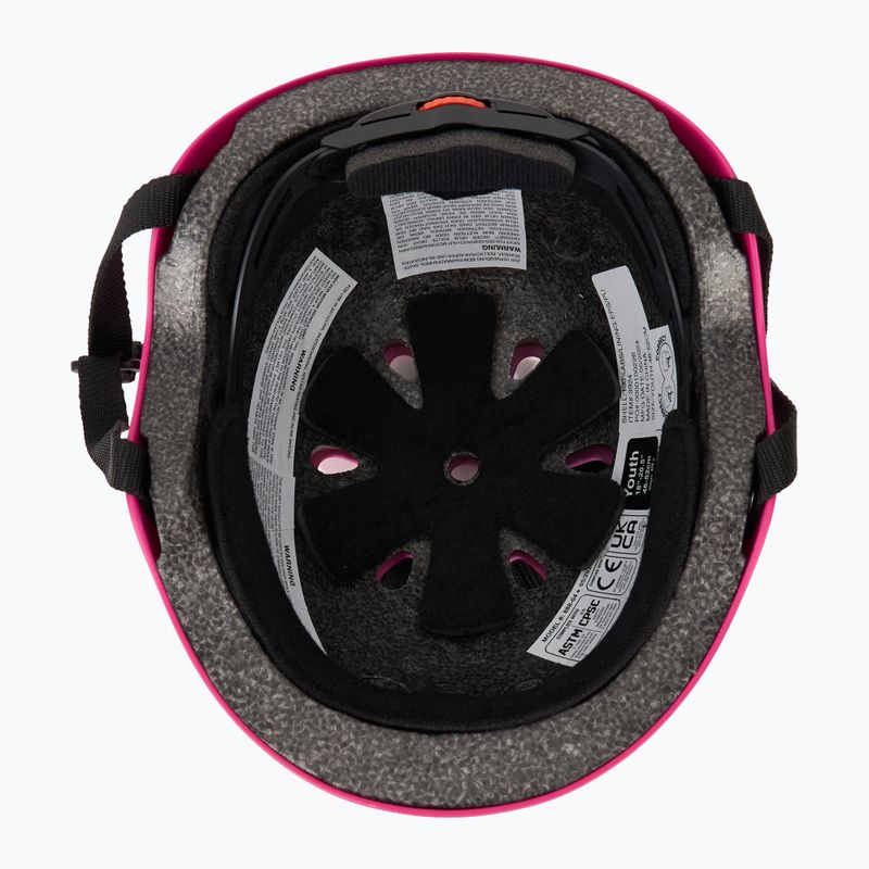 Casco per bambini Triple Eight Lil 8 Youth rosa neon opaco 5
