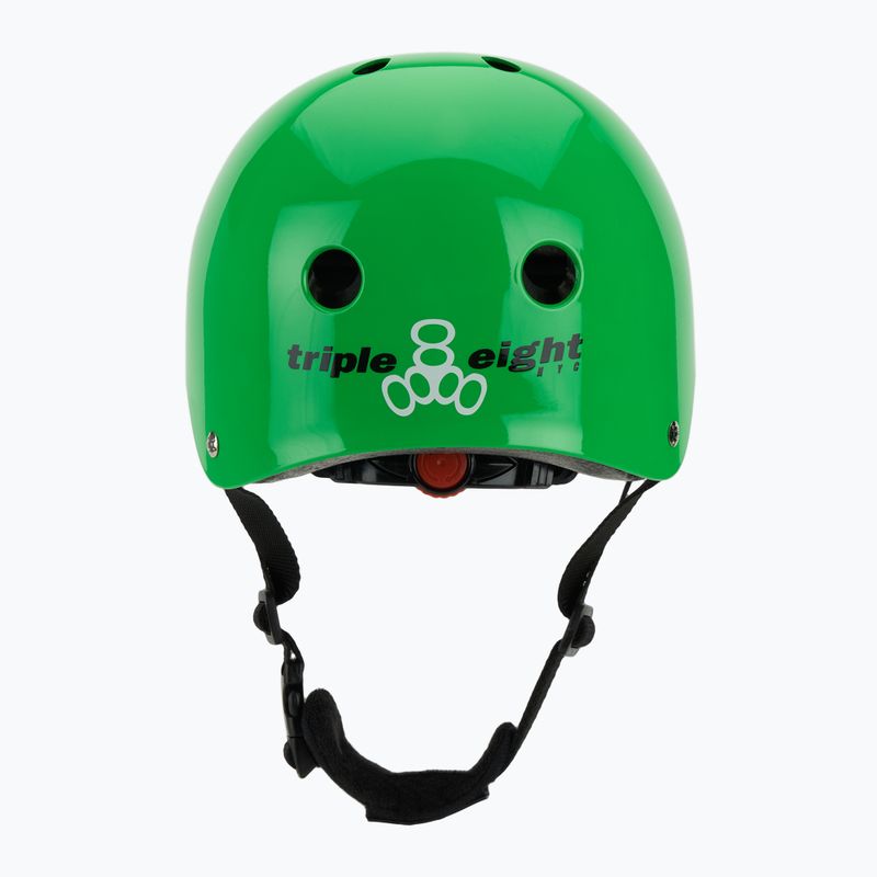 Triple Eight Lil 8 Youth casco bambino verde neon lucido 4