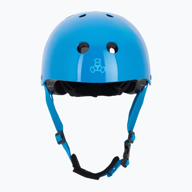 Casco da bambino Triple Eight Lil 8 Youth blu lucido 2